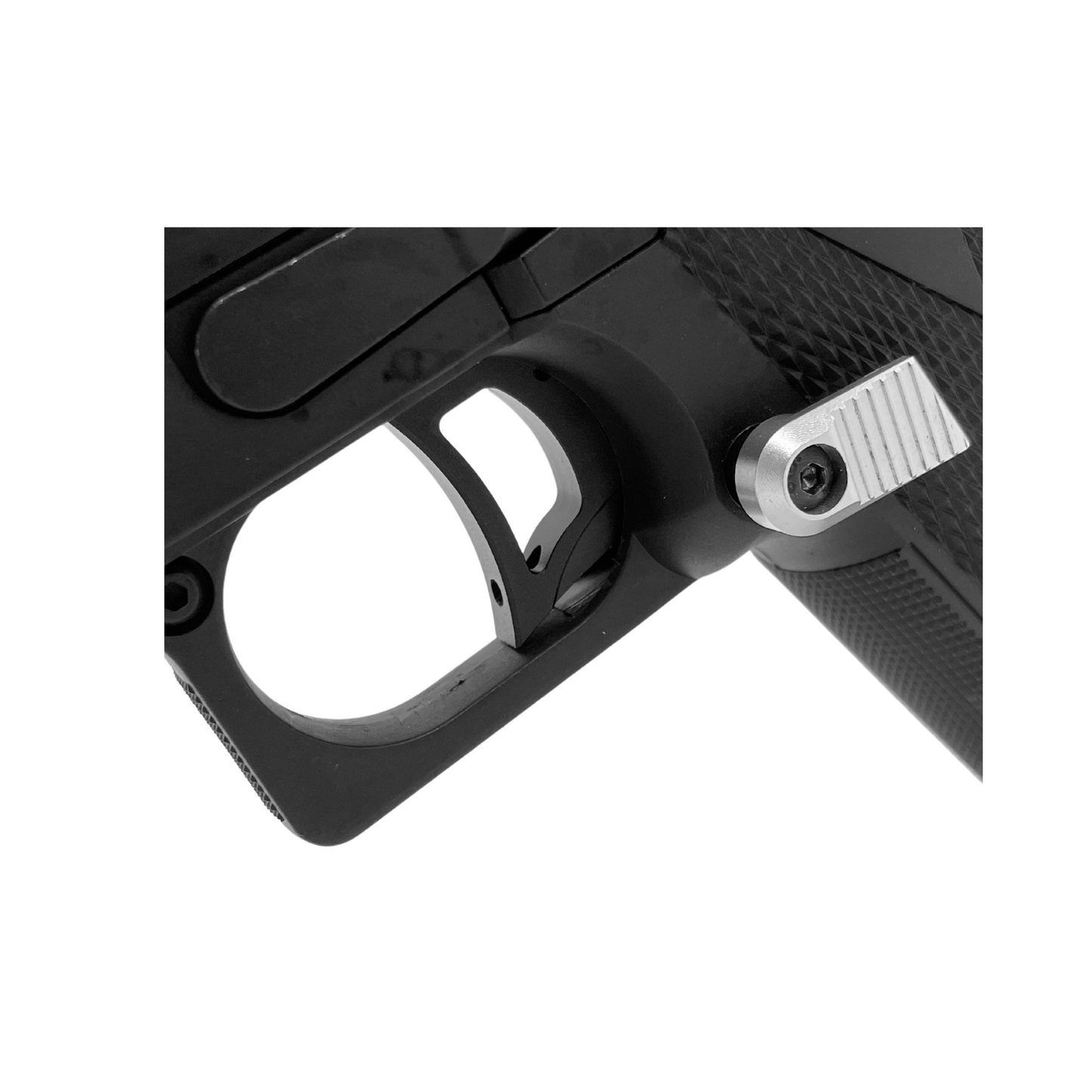 „Silver Hawk“ GBG Custom 5.1 Green Gas Hi-Capa – Gel Blaster