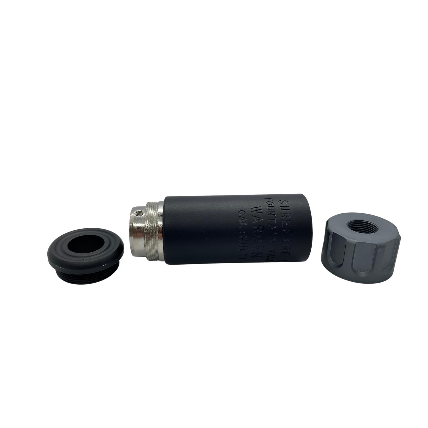 3-teiliger Warden-Legierungsschalldämpfer