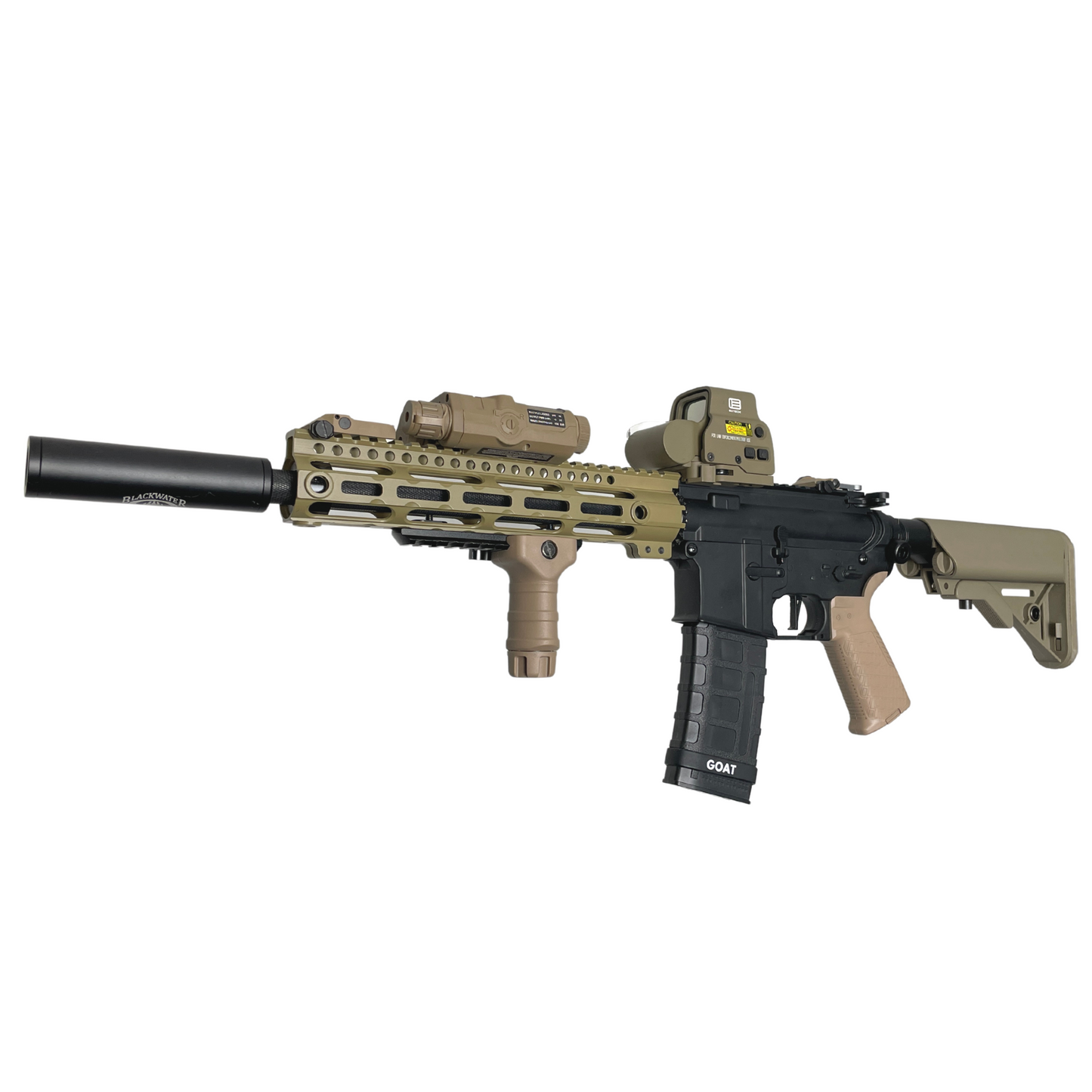 Kundenspezifischer „Tac-Scout“ M4 Tactical (Metall) Gel Blaster