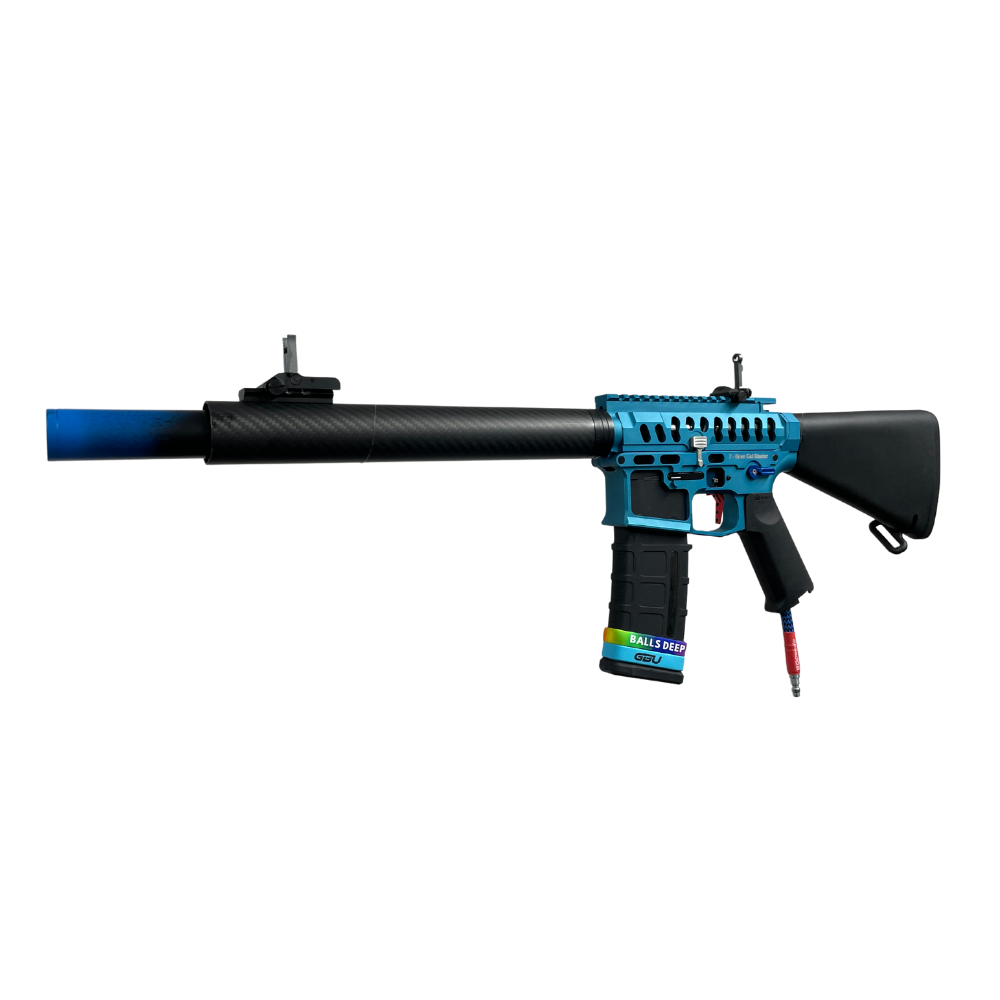 Himmelblauer Retro Custom HPA - Gel Blaster
