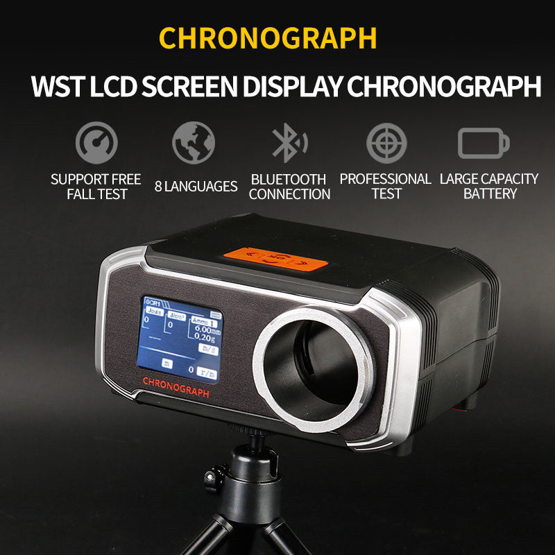 LCD-Präzisionschronograph „Bluetooth“.