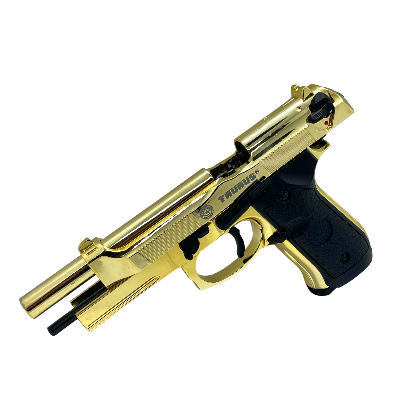 Gold Double Bell M92 Metal Green Gas Blowback Pistole – Gel Blaster