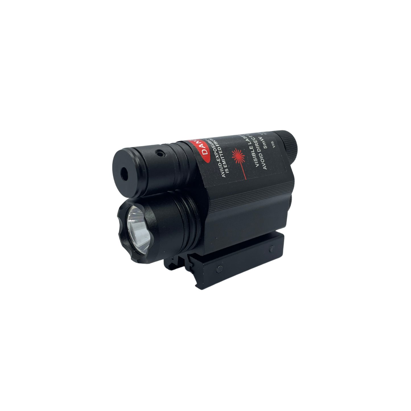 Taktische Vollmetall-Laser-/Taschenlampen-Kombination