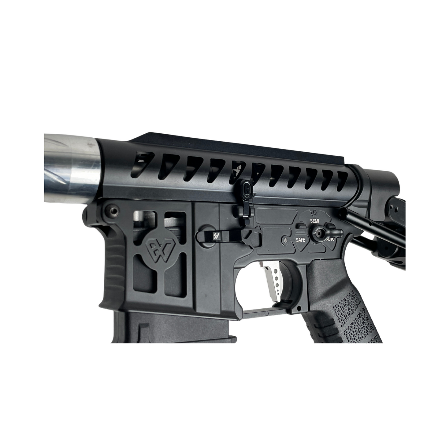 „Lean Back“ Ultra-lite Speedball HPA Custom Kit – Gel Blaster (Metall)