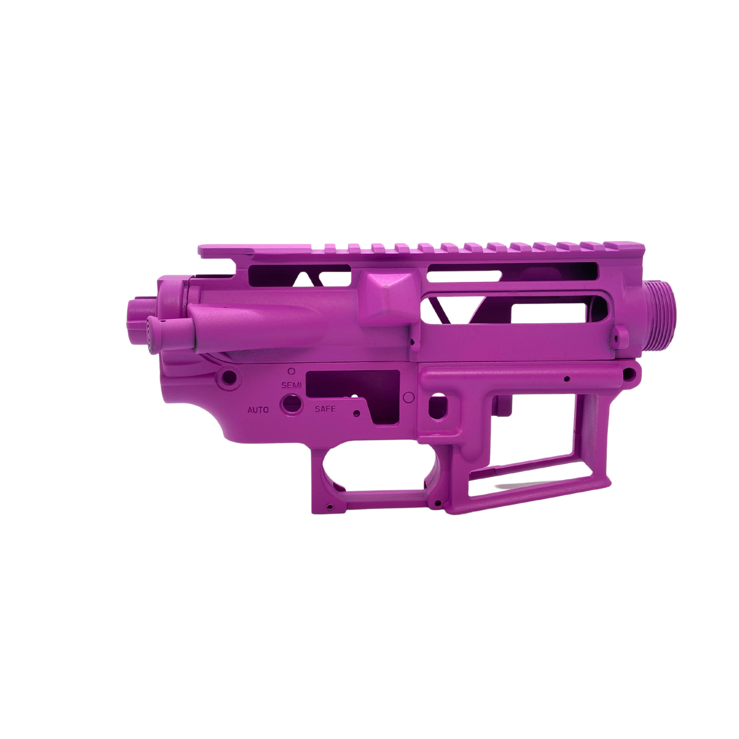 Kundenspezifisch lackierter CNC-V2-Empfänger „Hot Pink“ für Gel Blaster