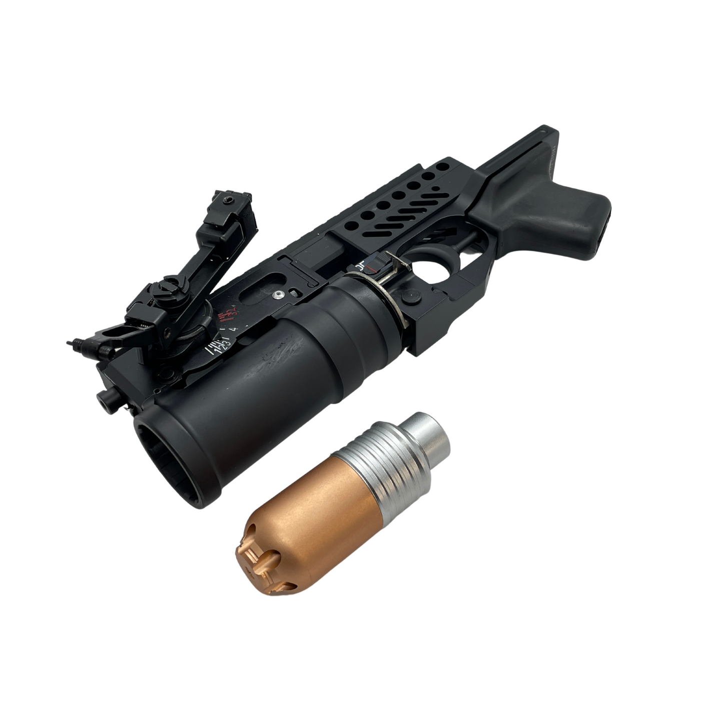 Haubitzen Green Gas Metal Under Barrel AK47 Granatwerfer