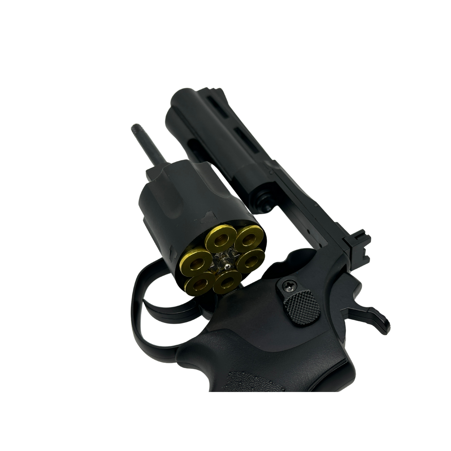 Black Bullnose .357 Green Gas Revolver – Gel Blaster