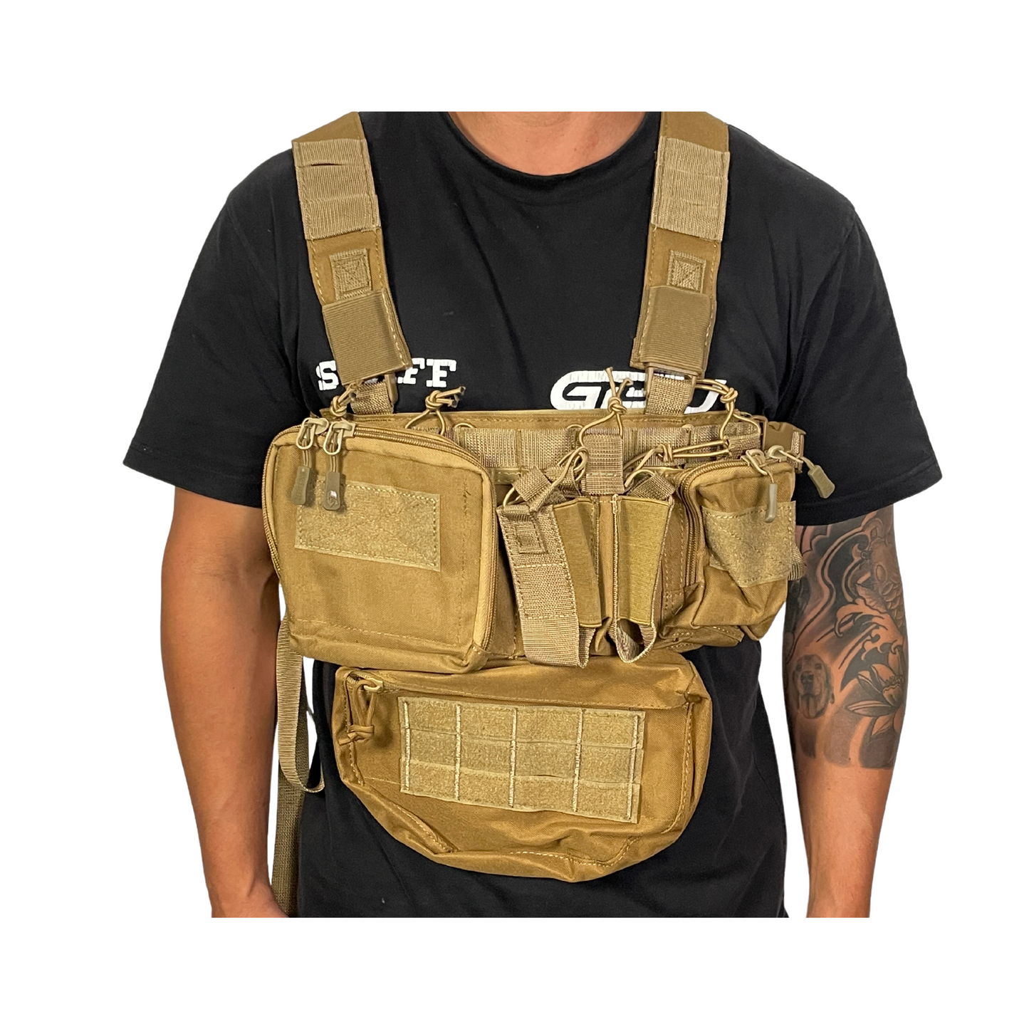 Vollständig verstellbares Big Boy Front Chest Rig Kit