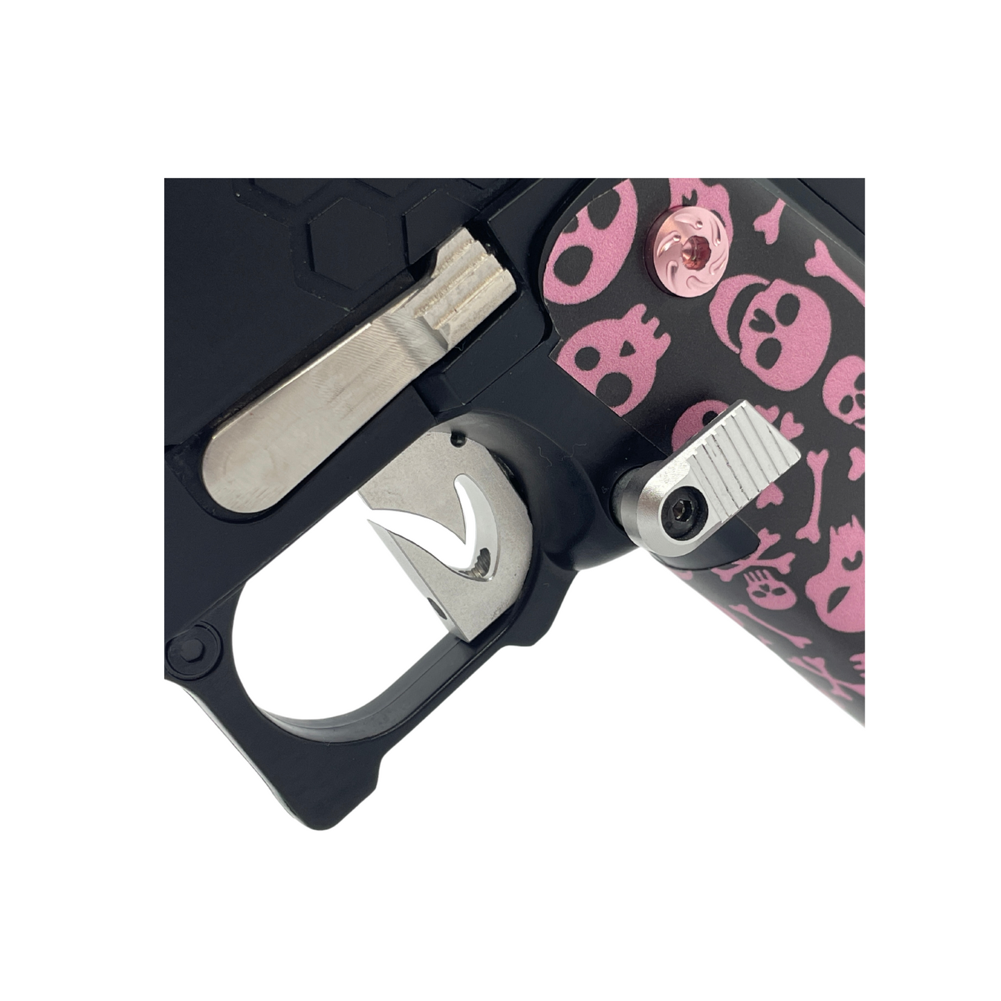„Pink Bones“ Custom GBG 5.1 Hi-Capa Pistole – Gel Blaster