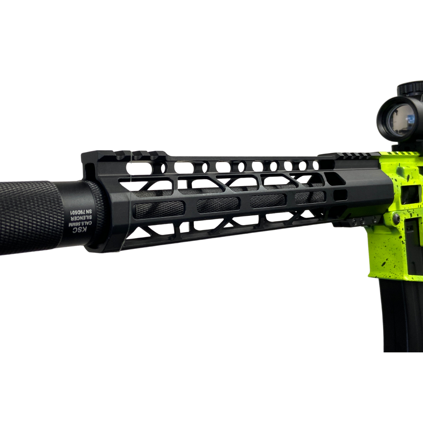 „Neon M4“ GBG Custom – Gel Blaster (Metall)