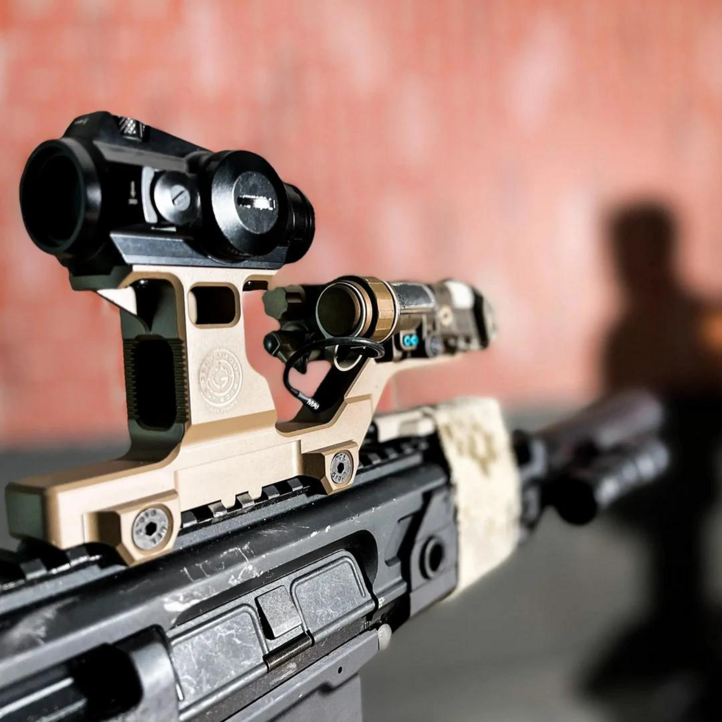 GBRS Metall-Zweiwege-Optik-Riser T1 und T2