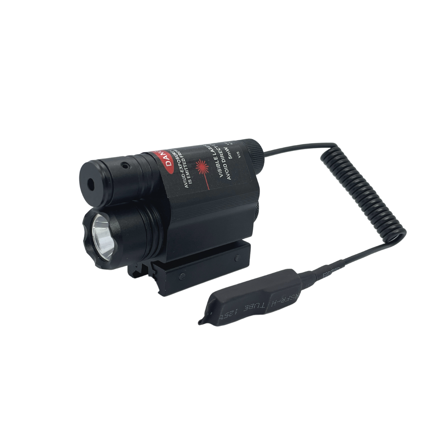 Taktische Vollmetall-Laser-/Taschenlampen-Kombination