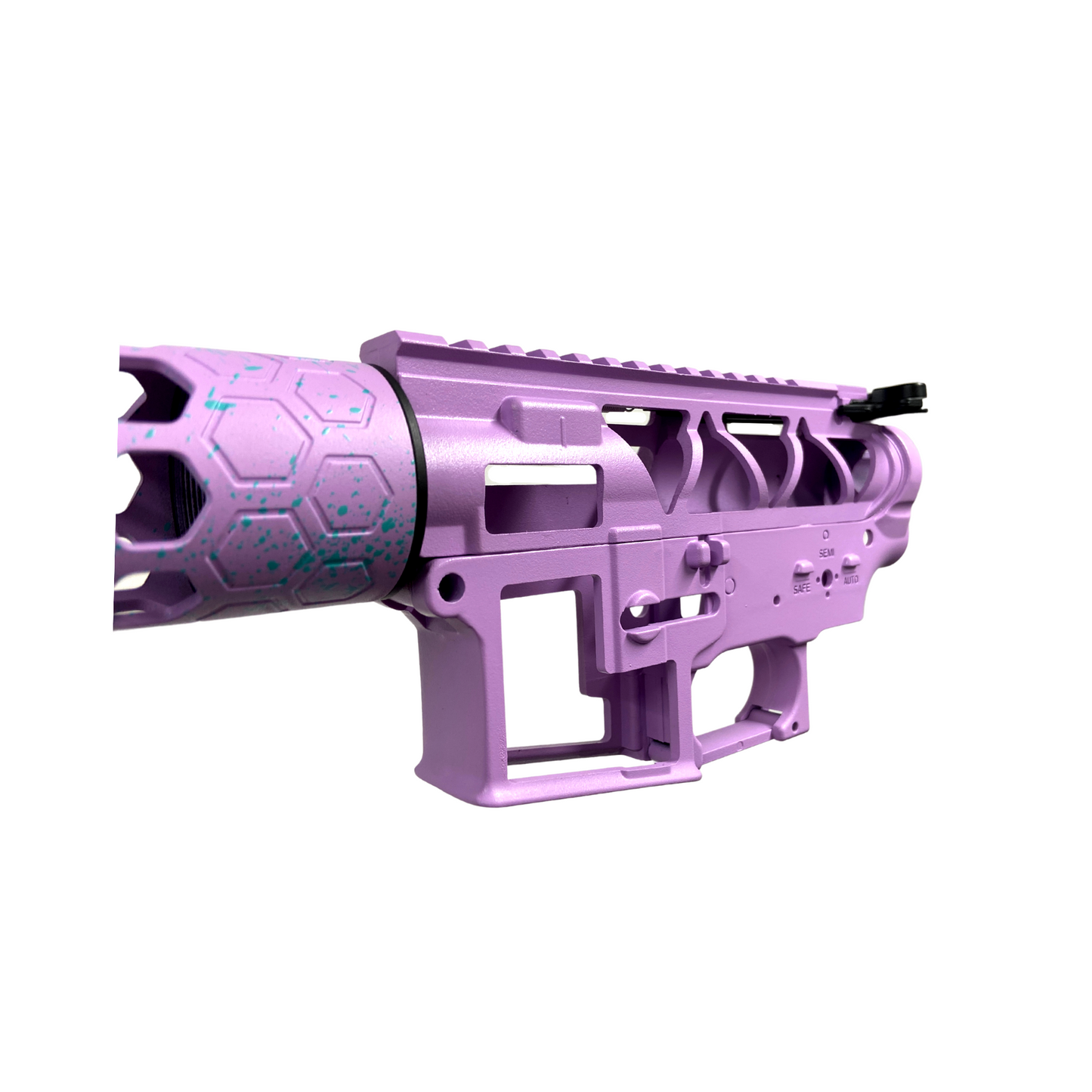 Kundenspezifisch lackiertes CNC-V2-Empfänger-Kit „PINK“ für Gel Blaster