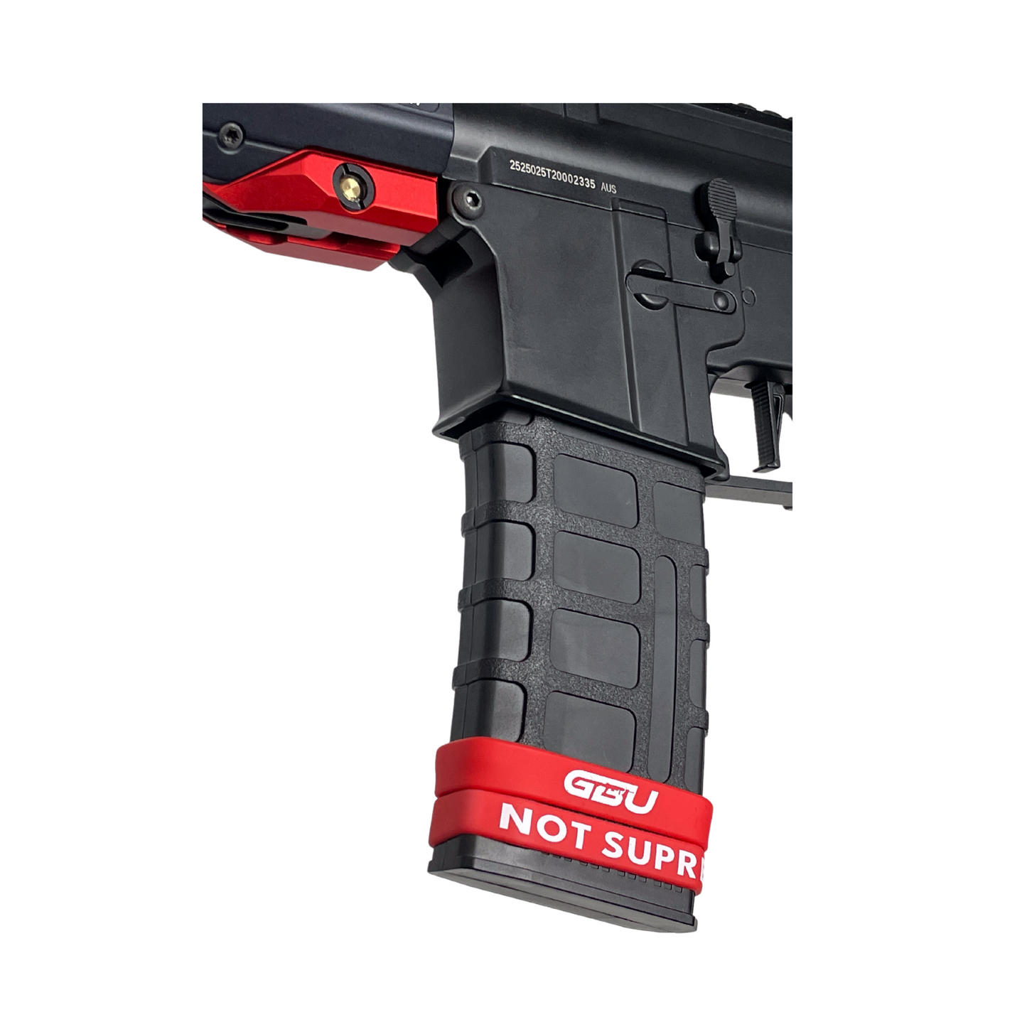 „Will Not Miss“ Comp Ready GBG Custom – Gel Blaster (Metall)