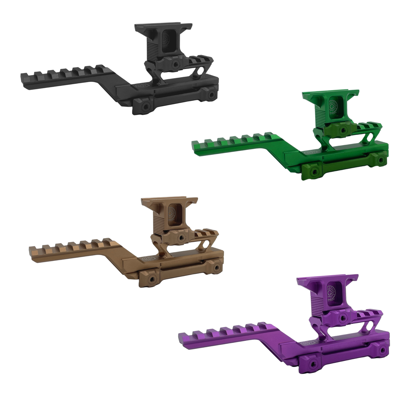 GBRS Metall-Zweiwege-Optik-Riser T1 und T2