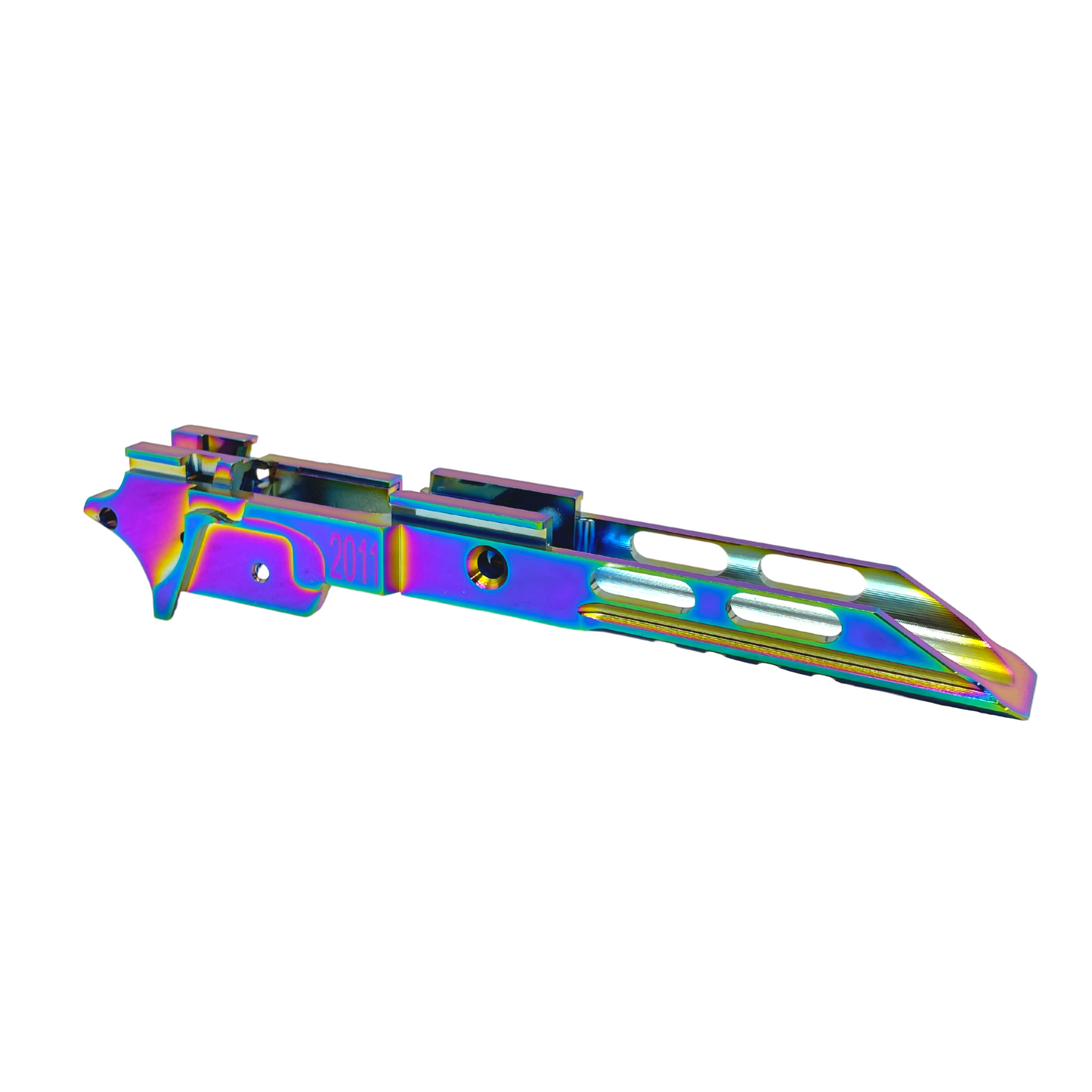 Zweifarbiger 7075 GBG Custom Skeletor 5,1/4,3 Hi-Capa-Rahmen