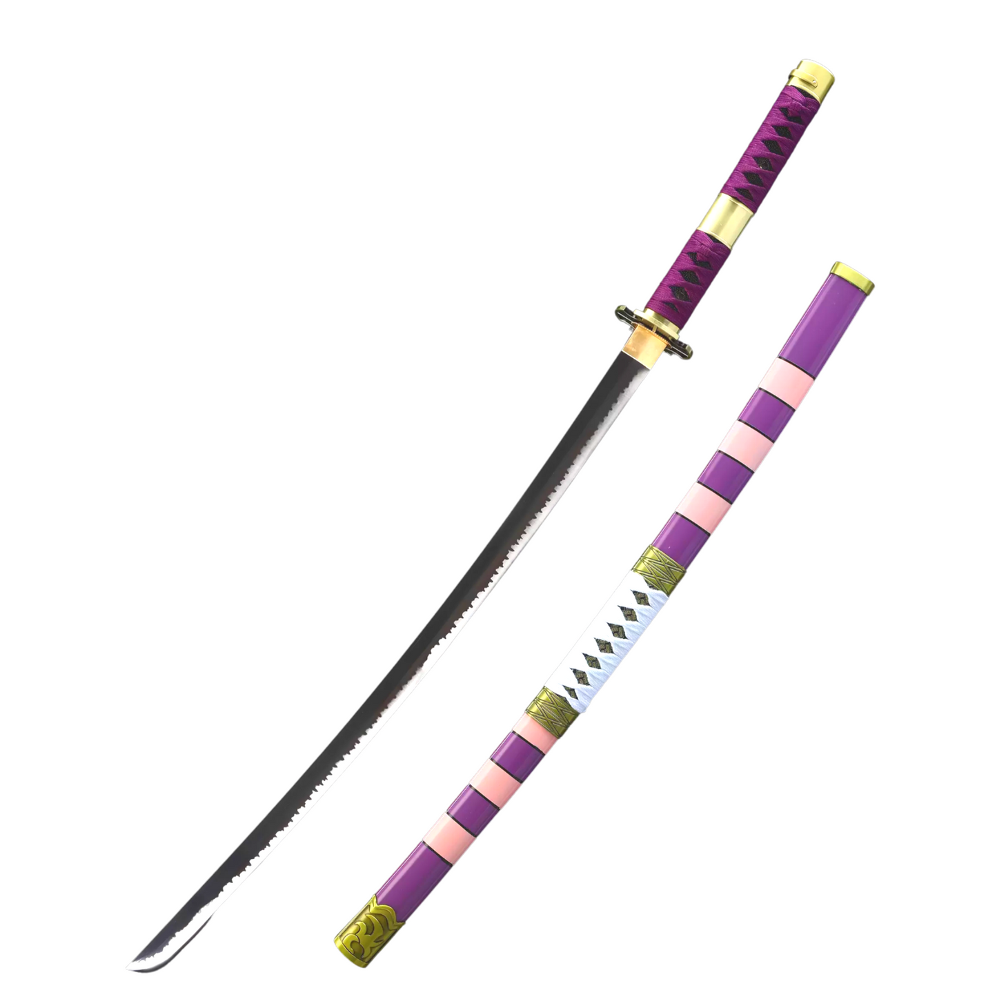 One Piece „Roronoa Zoro“ Sandai Kitetsu Schwert (lila Version)