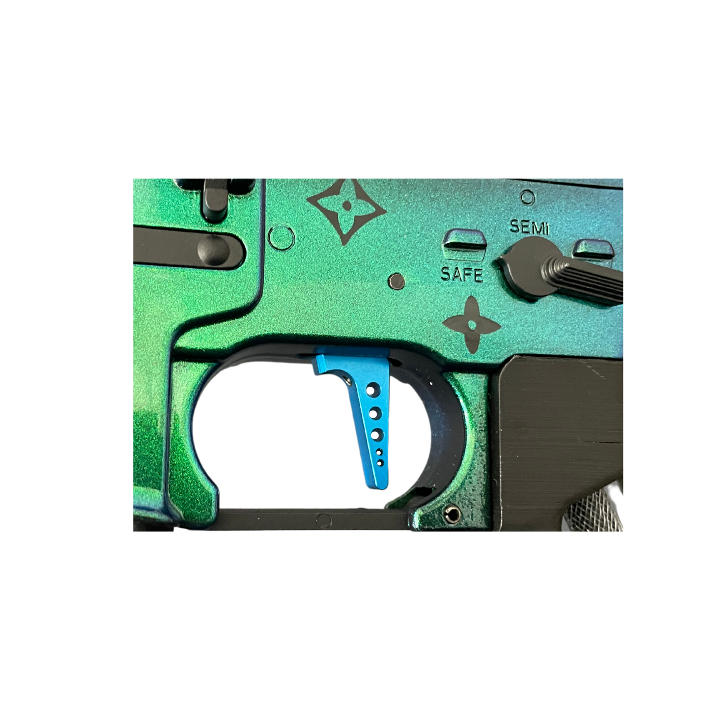 „Speedy LV“ 1 von 1 Color Shift GBG Custom HPA – Gel Blaster