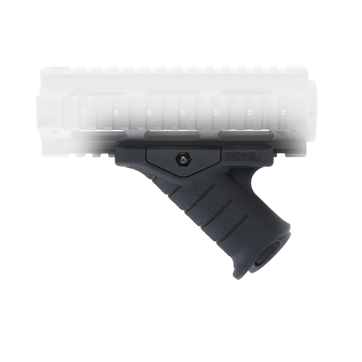 Shenkel abgewinkelter Vordergriff