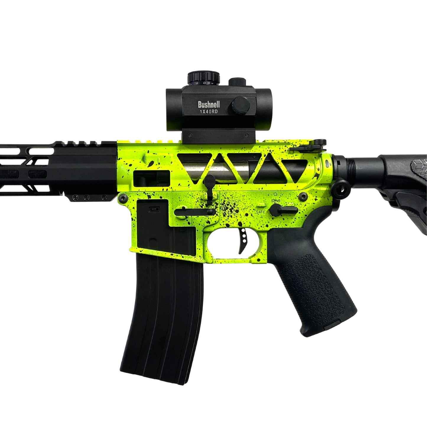 „Neon M4“ GBG Custom – Gel Blaster (Metall)