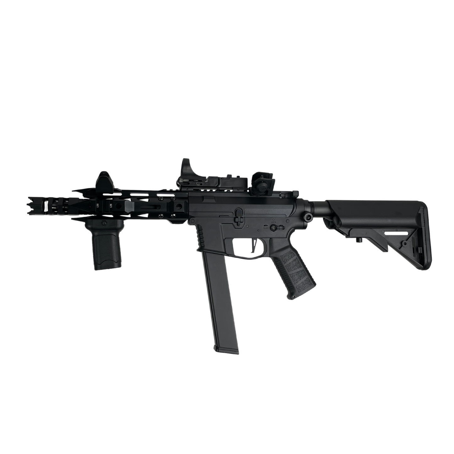 „Shadow Phantom“ MilSim Comp Stage 4 GBG Custom – Gel Blaster (Metall)