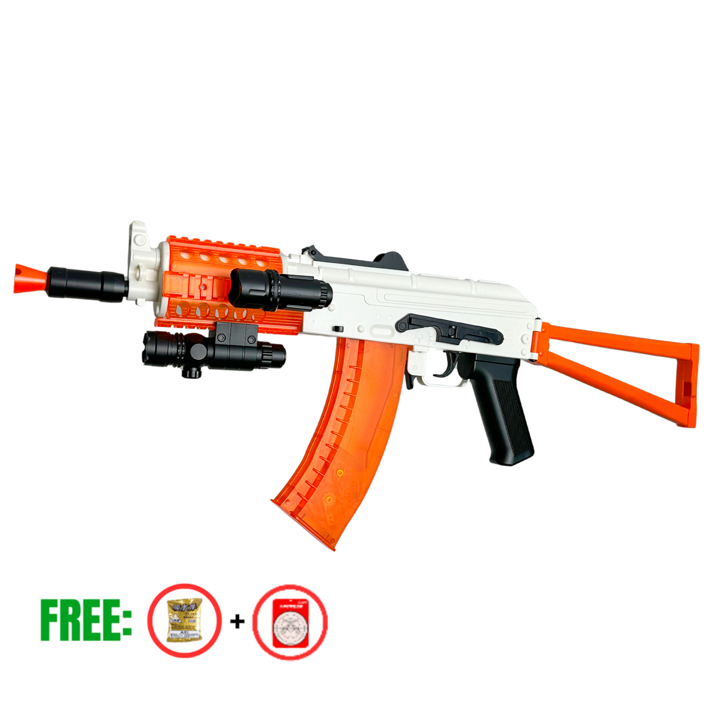 LH AK74U Gewehr – Gel Blaster (Orange)