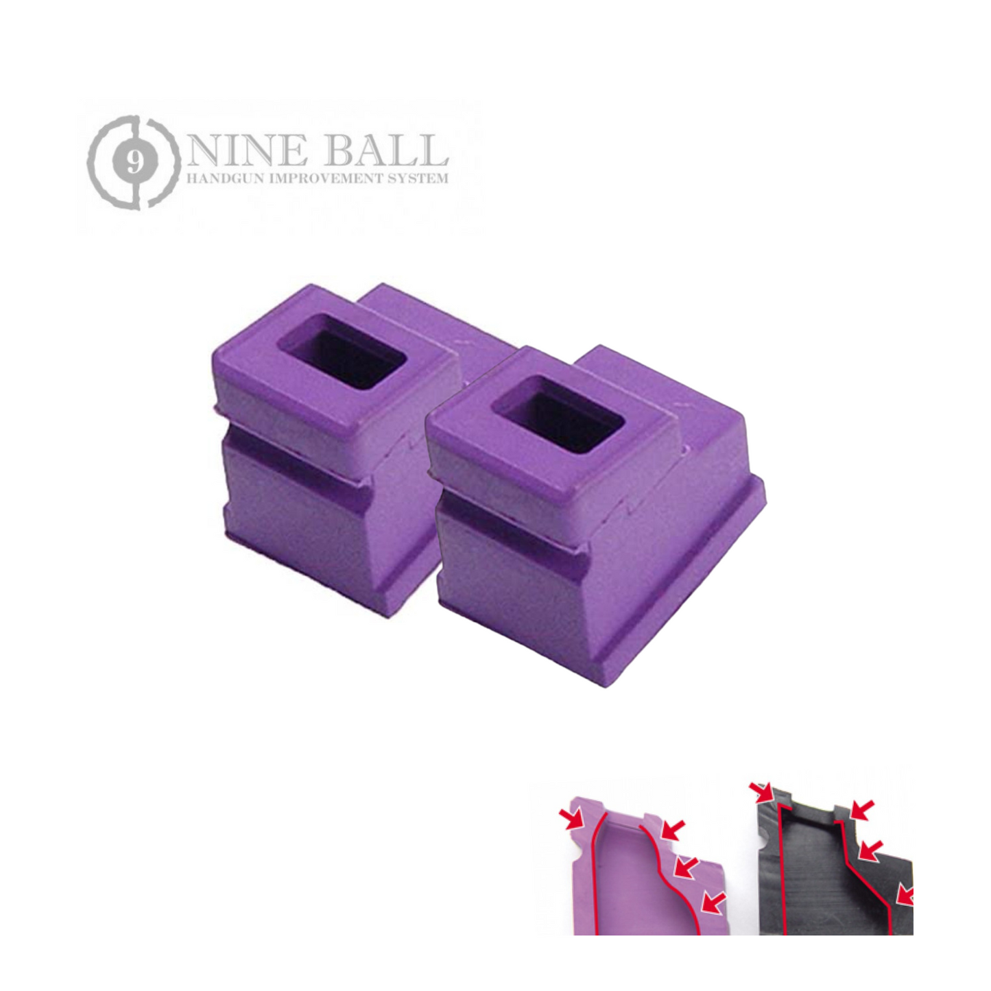 2er-Pack Nineball Enhanced (HI-CAPA/1911/P226) Gasroute