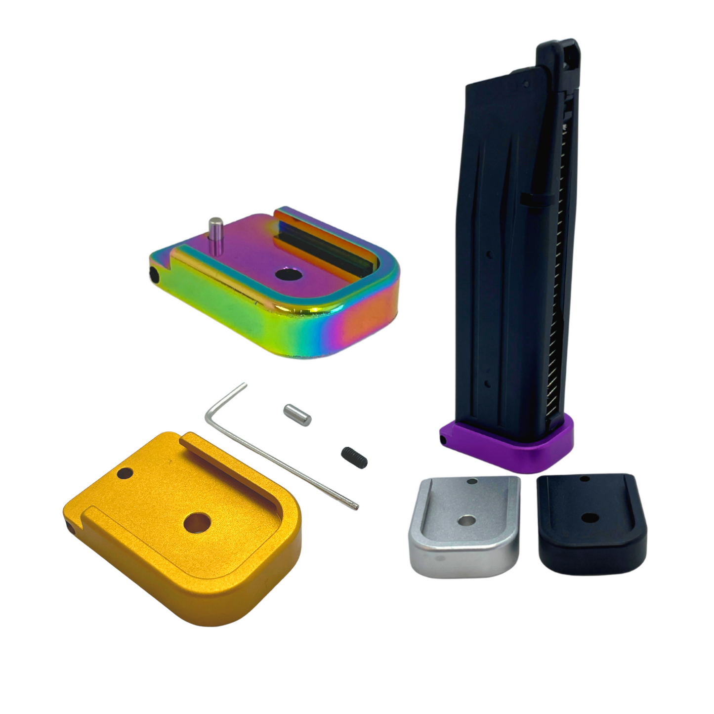 GBG DOTAC Custom Series Aluminium-Magazinbasis (Hi-Capa)