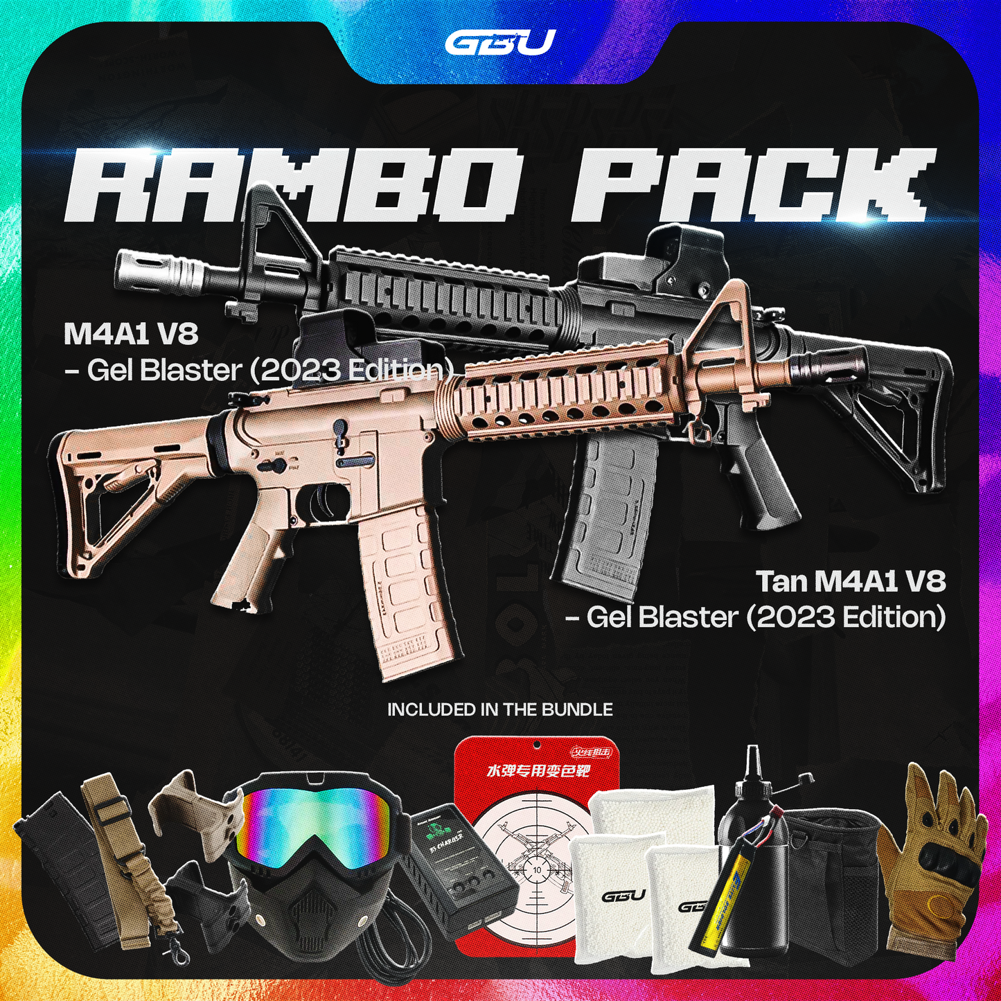 M4A1 V8 Rambo-Paket