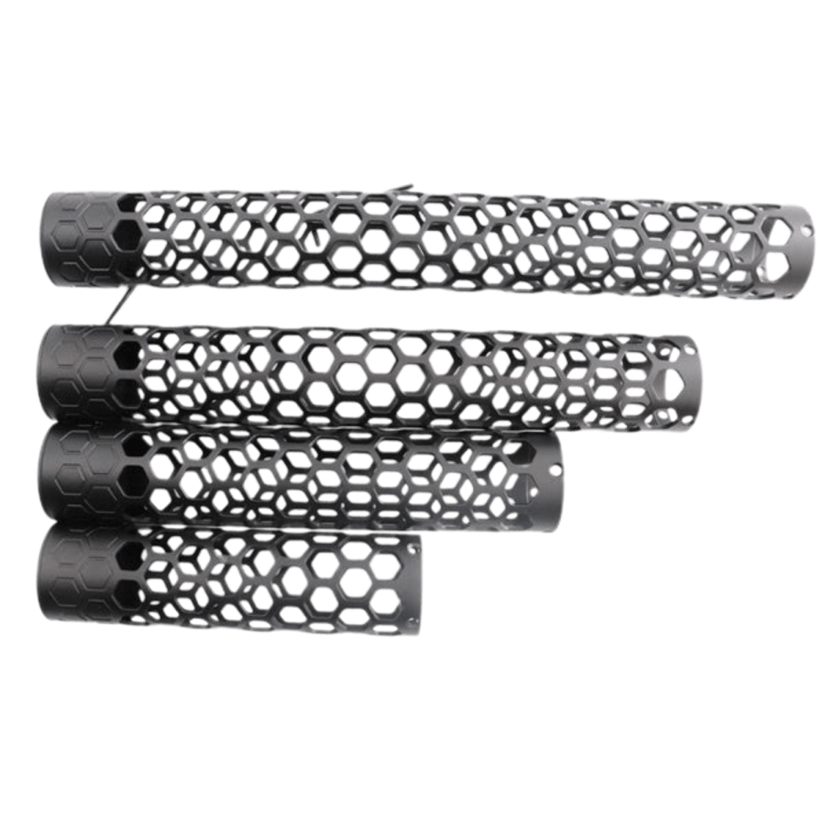 15" Alloy Hex Speed Handschutz - Schwarz