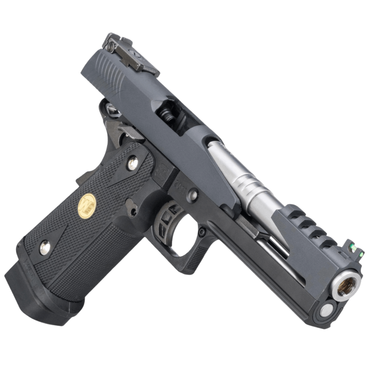 „Black Dragon“ WE-Tech Full Auto Competition Series Hi-Capa Gas Blowback Gel Blaster Pistole