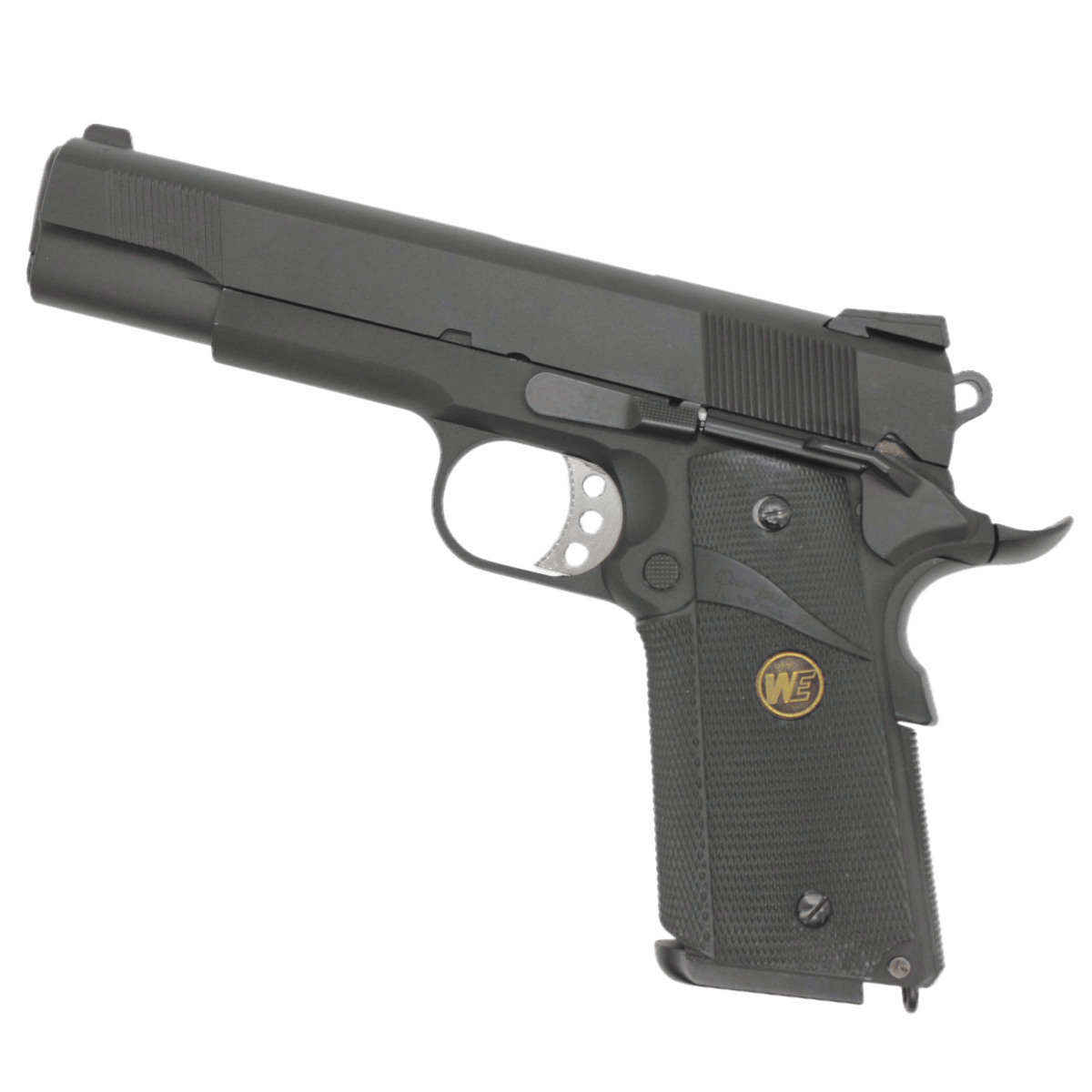 „CQB Master“ WE Tech 1911 MEU Gelsoft Gas Blowback Pistole – schwarze Version