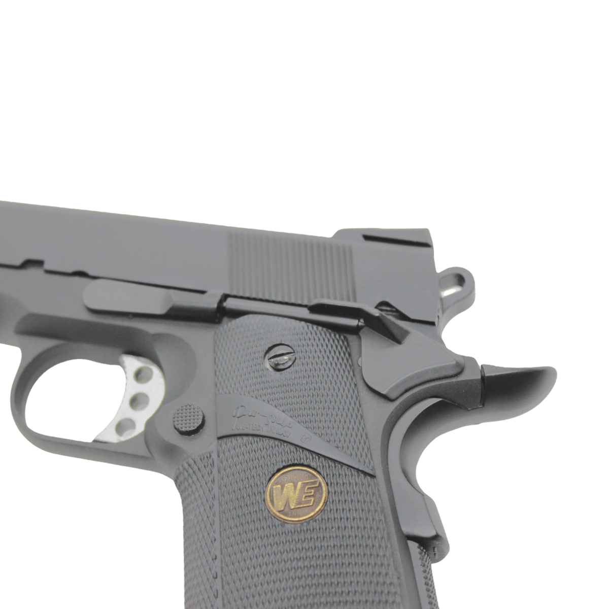 „CQB Master“ WE Tech 1911 MEU Gelsoft Gas Blowback Pistole – schwarze Version