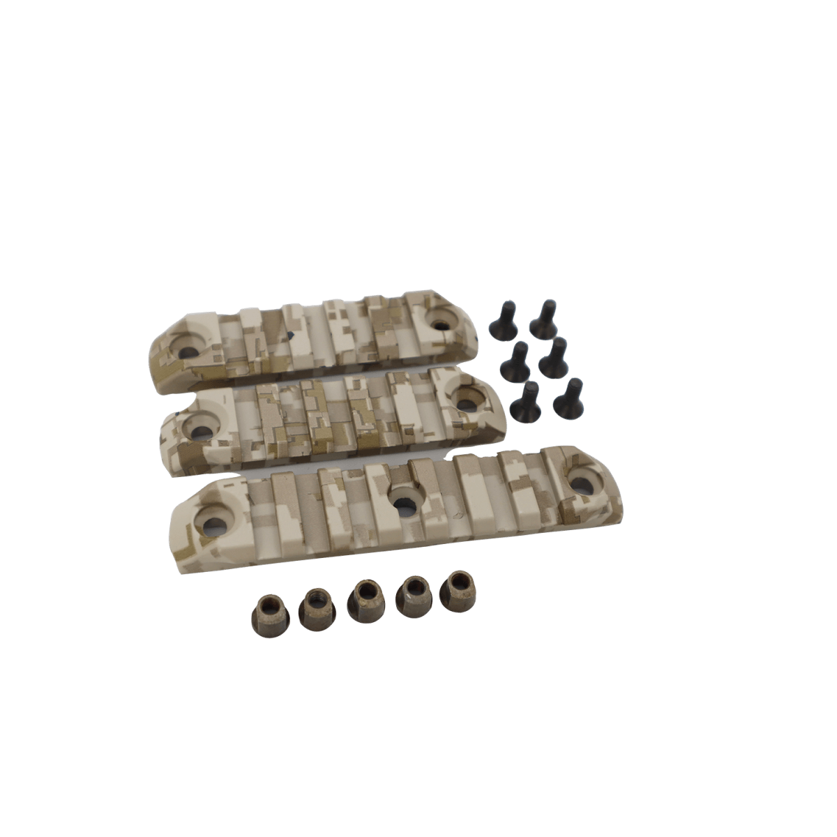 DYTAC Keymod Polymerschienen-Set – Digital Desert
