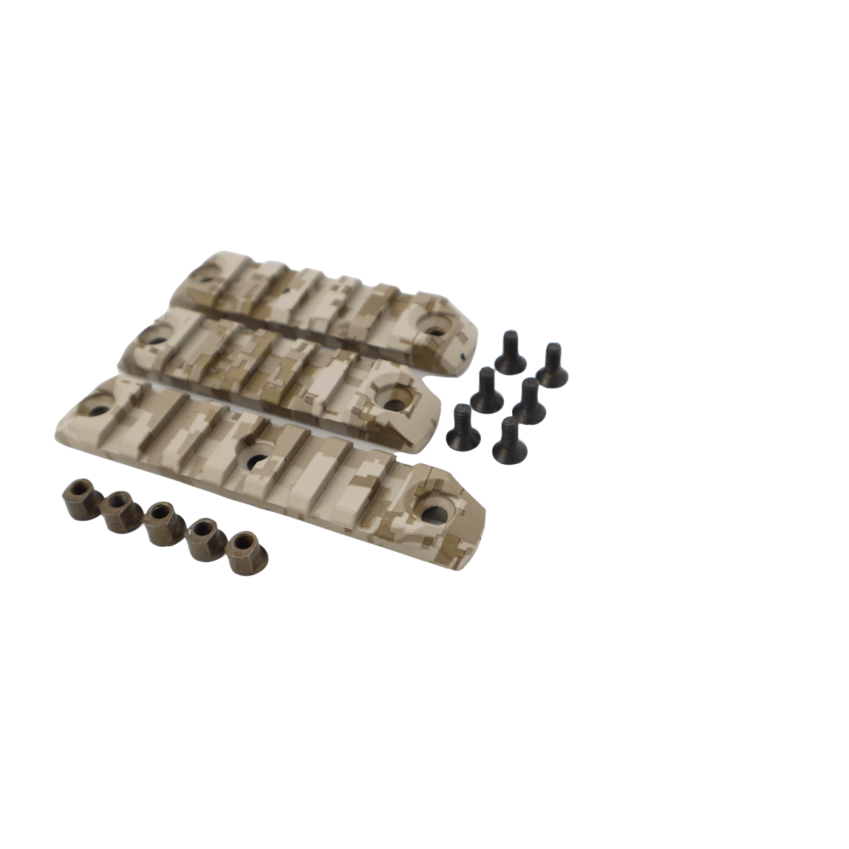 DYTAC Keymod Polymerschienen-Set – Digital Desert