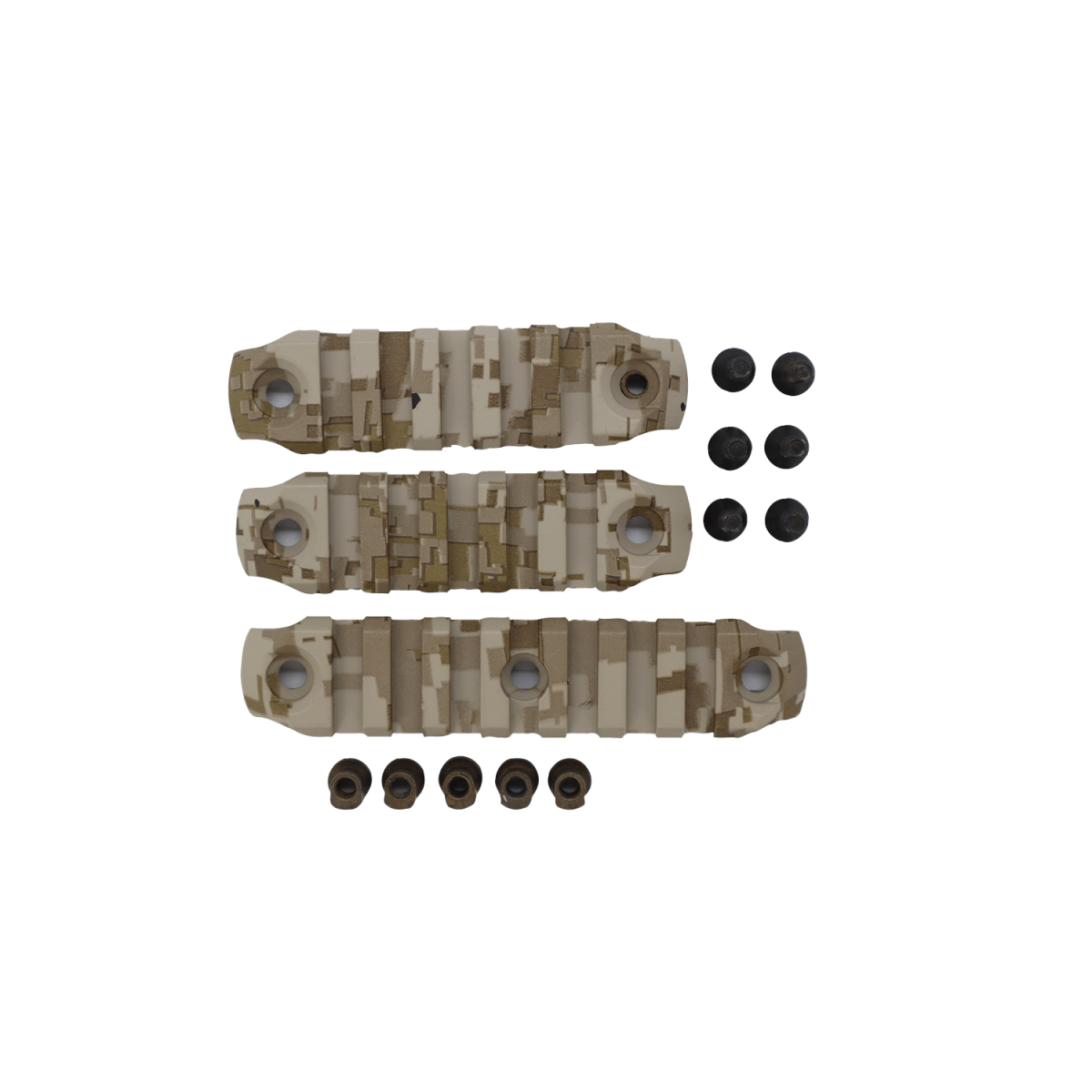 DYTAC Keymod Polymerschienen-Set – Digital Desert