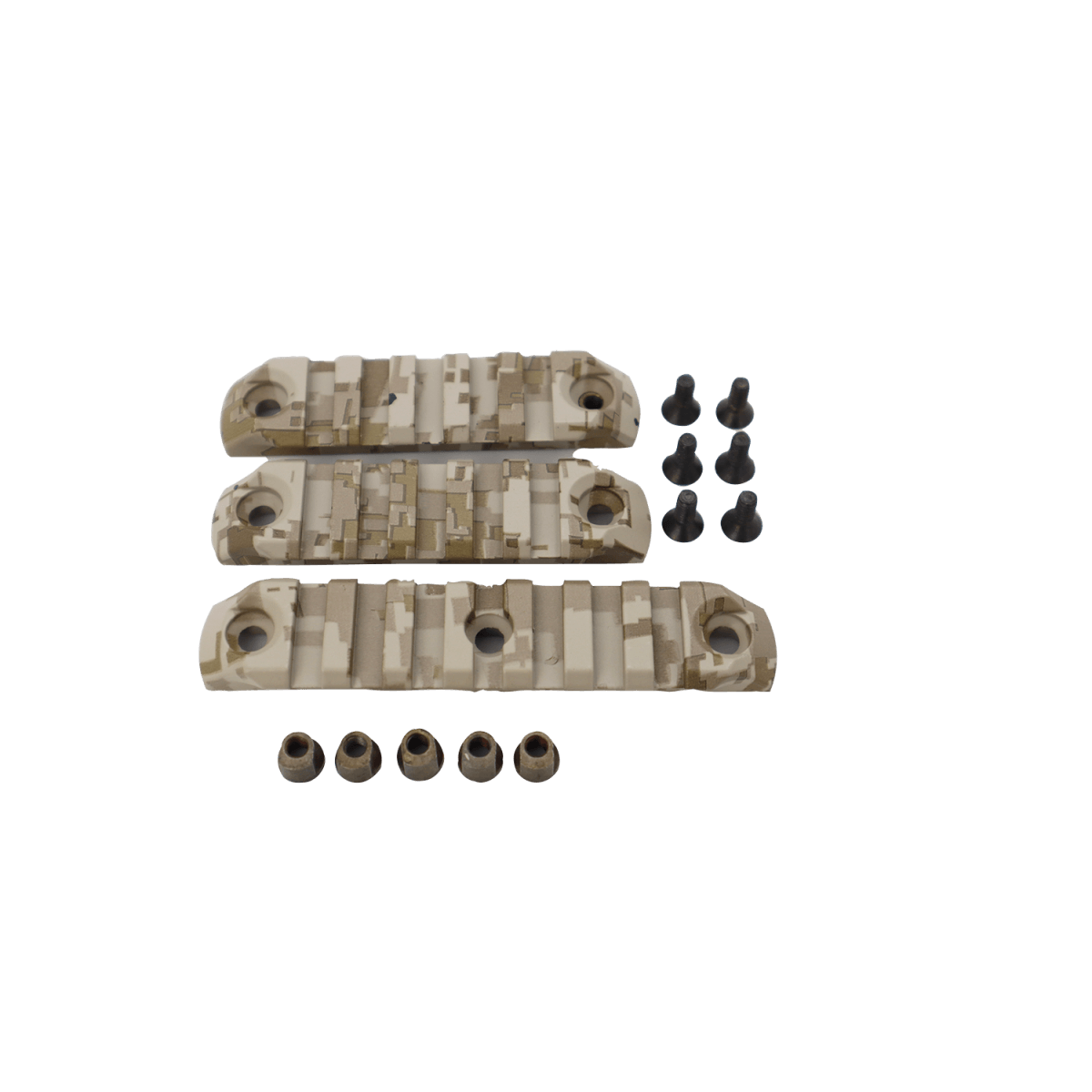 DYTAC Keymod Polymerschienen-Set – Digital Desert