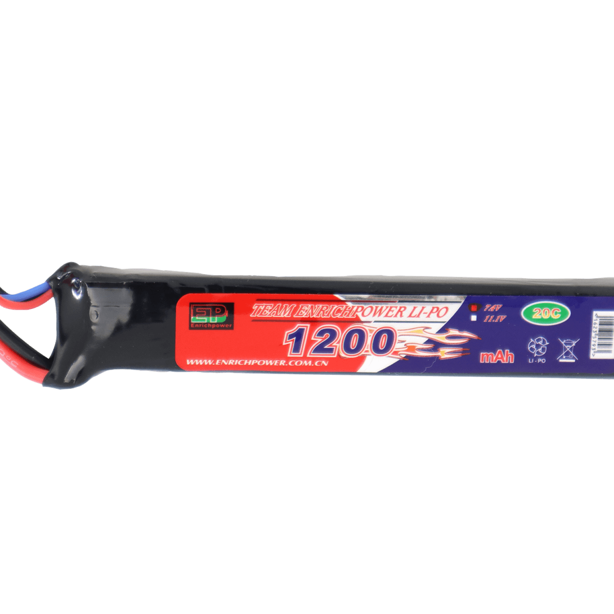 Enrich Power 1200 mAh 7,4 V 20C Akku