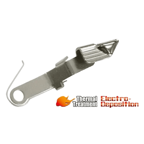 Guarder Extended Slide Stop für Marui G19 Gen3/4 & G17 Gen4 (Silber)