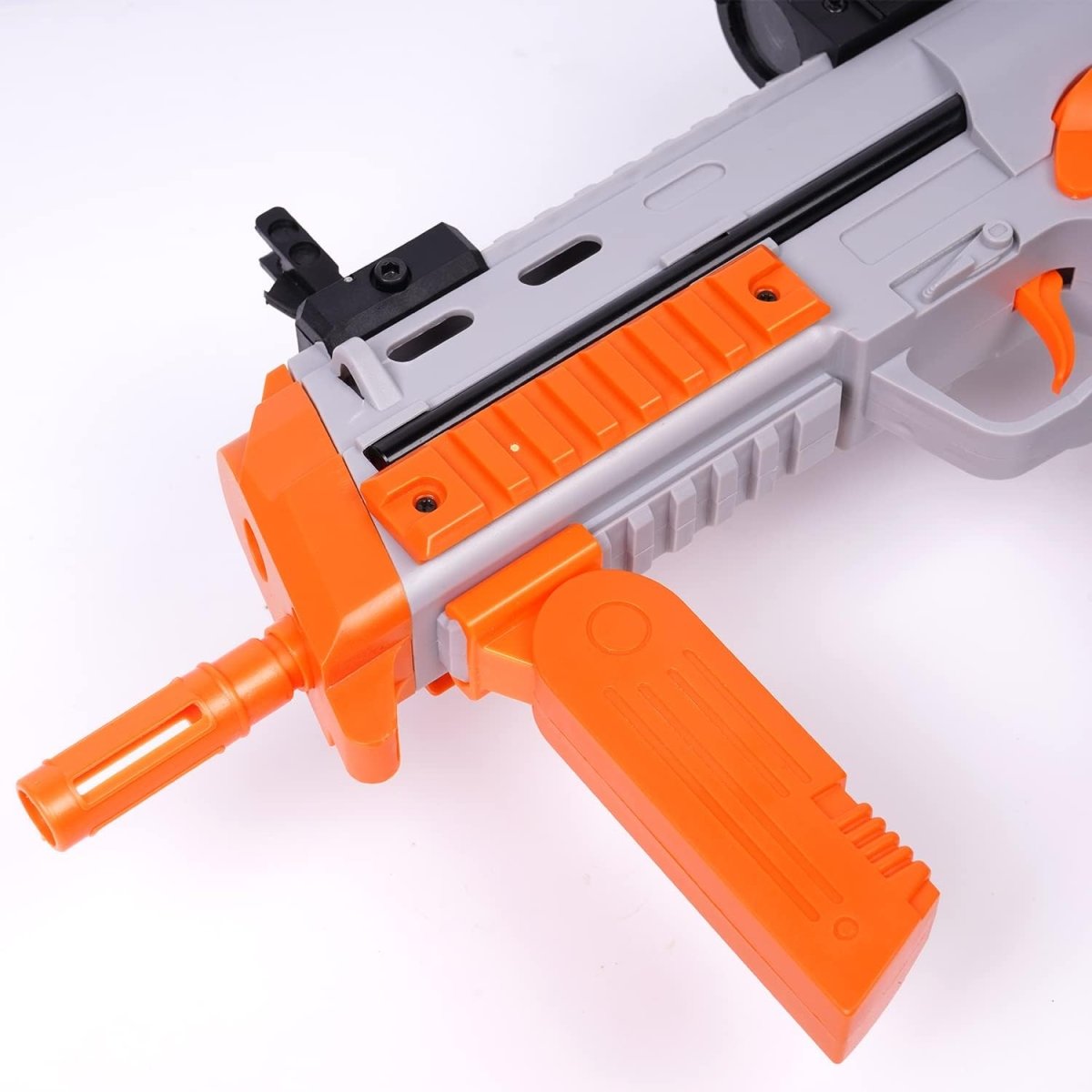 Ice Cat MP7 SMG Gel Blaster – Orange