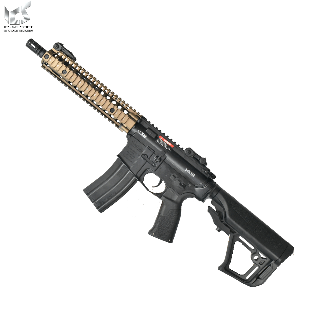 Von ICS EMG/Daniel Defense lizenziertes MK18 EBB AEG Gelsoft-Gewehr