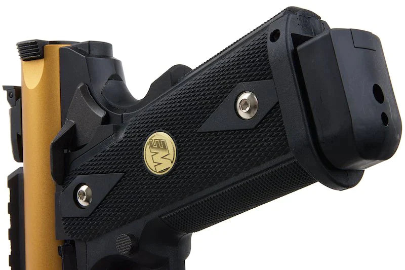 WE Galaxy Hi-Capa 5.1 Typ A GBB Pistole – Gold Slide K Rahmen
