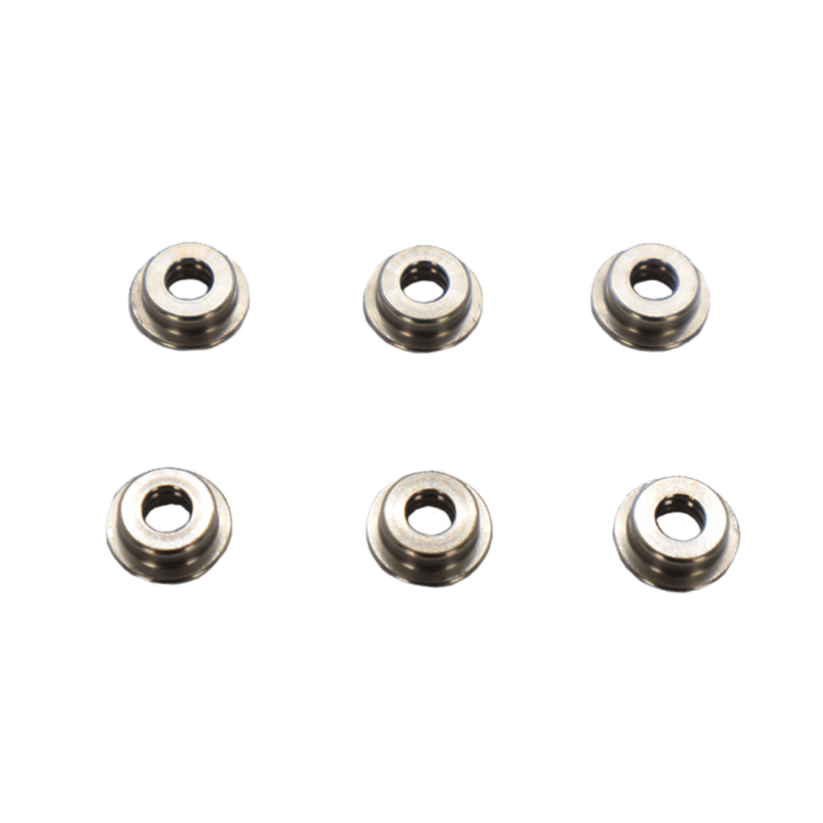 Lonex 6 mm Doppelrillen-Edelstahlbuchse (6 Stück)