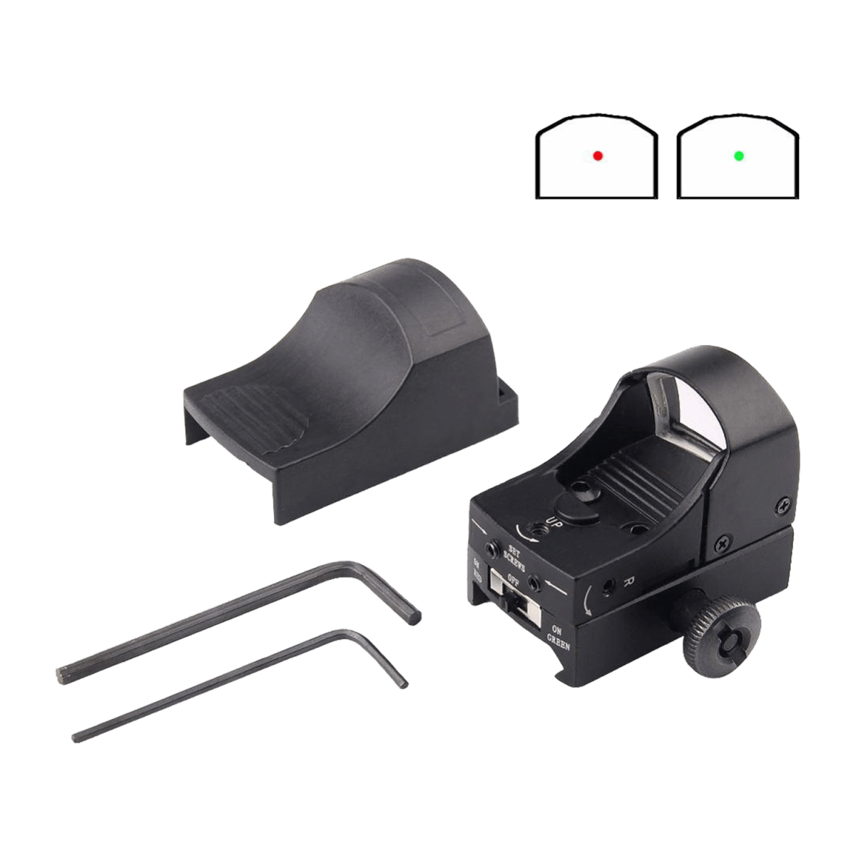 Mini-kompaktes holografisches Visier