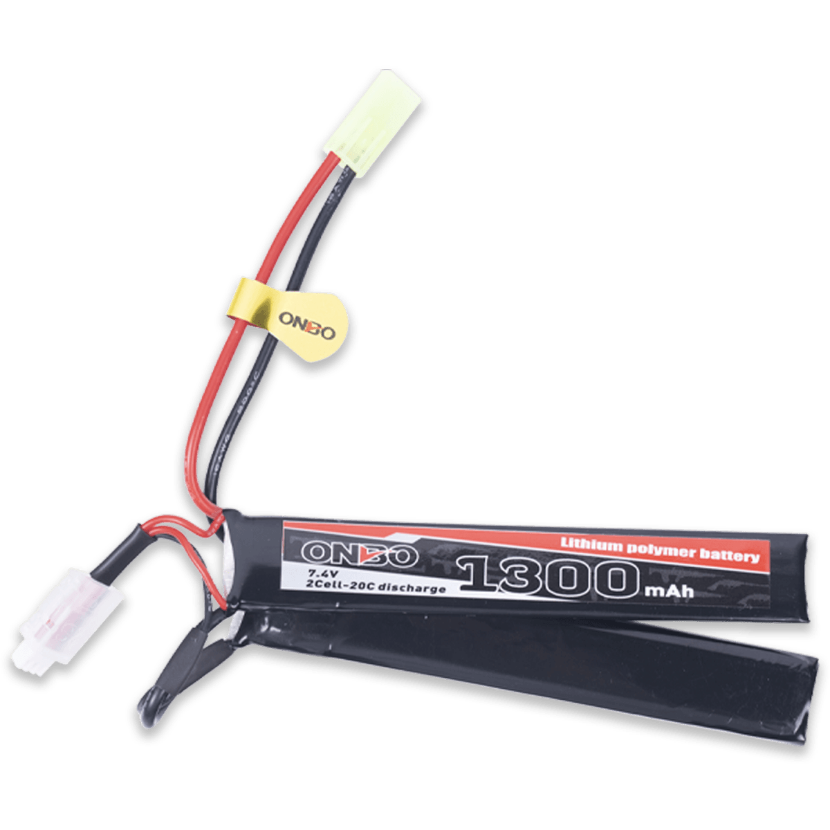 Onbo 1300 mAh 7,4 V Nunchuck-Batterie