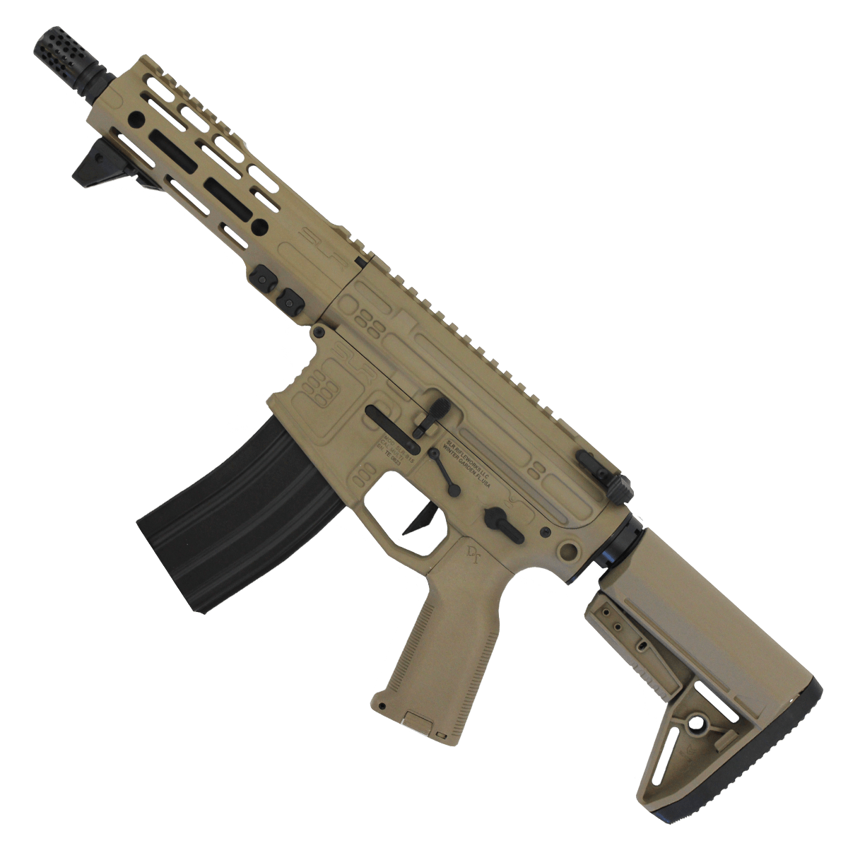 SLR ION 6,7" Lite SBR Gel Blaster - Dark Earth