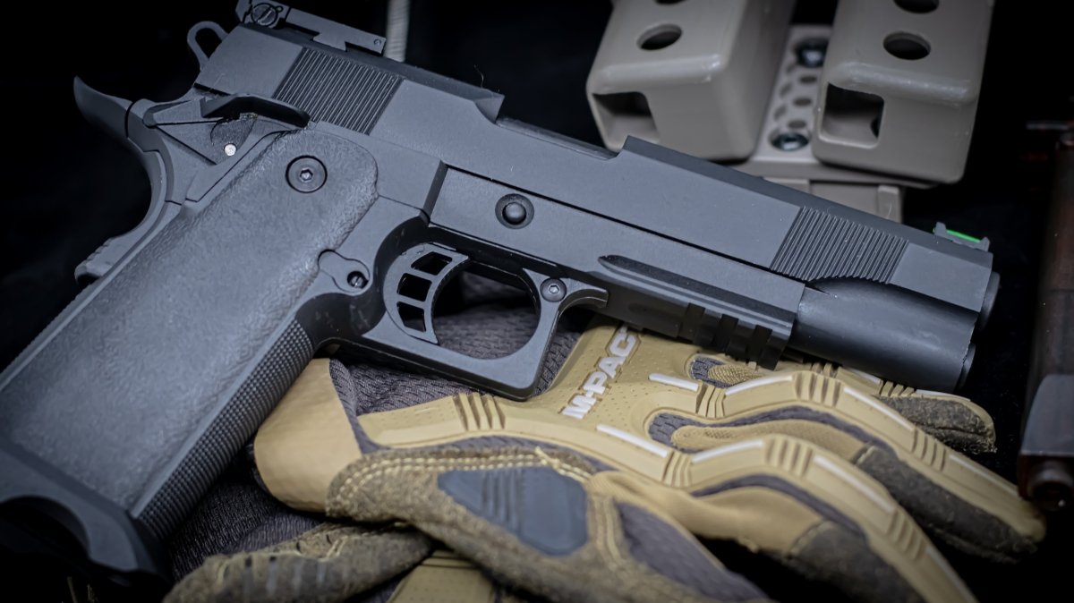 SRC Elite 5.1 MKI Hi Capa Gas Blow Back Gelsoft Pistole