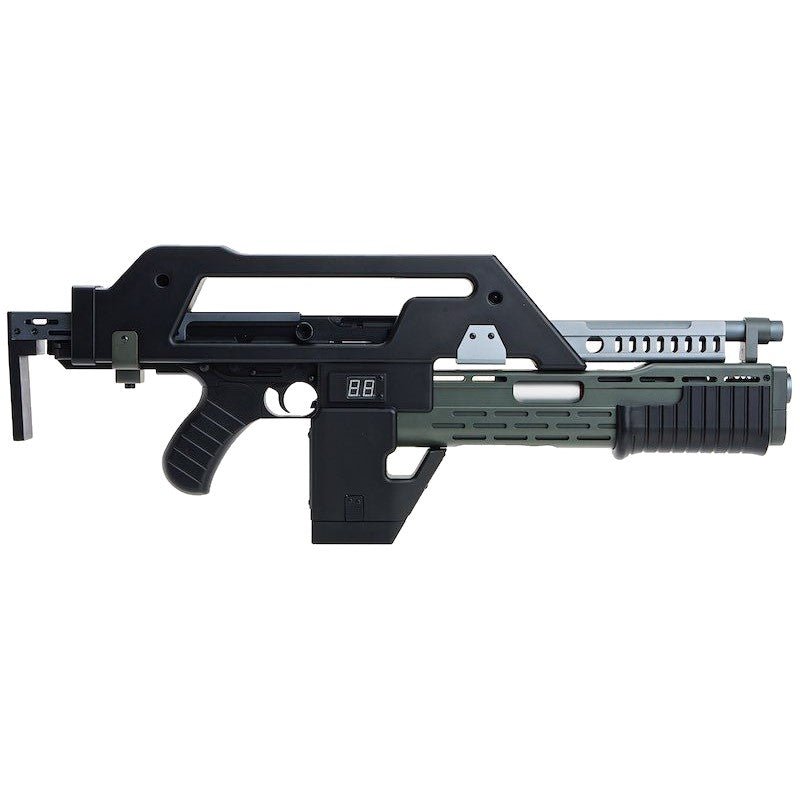 SW Aliens M41A Pulse Rifle AEG Gel Blaster – Schwarz (SW-11-BK) (VORBESTELLUNG)