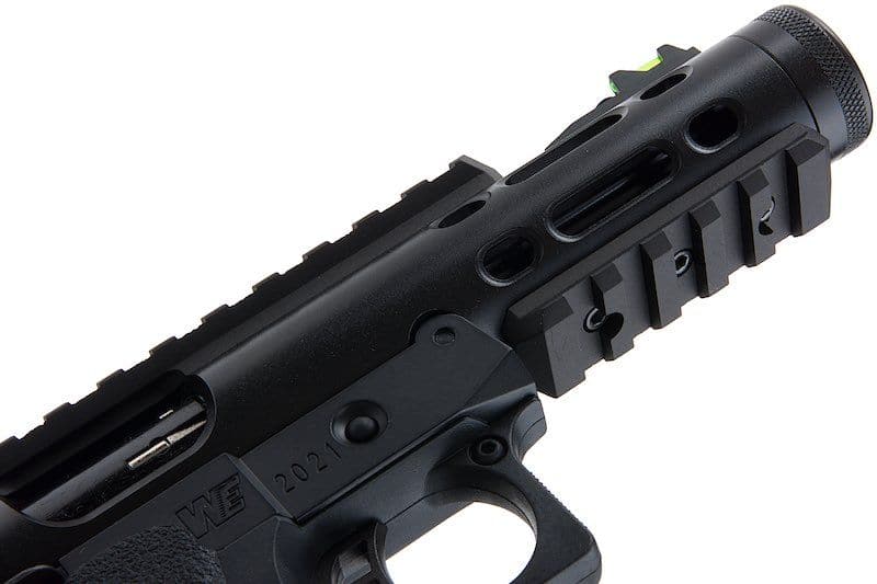 WE Galaxy Hi-Capa 5.1 Typ A GBB-Pistole – schwarzer Slide-R-Rahmen