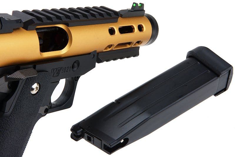 WE Galaxy Hi-Capa 5.1 Typ A GBB Pistole – Gold Slide R Rahmen